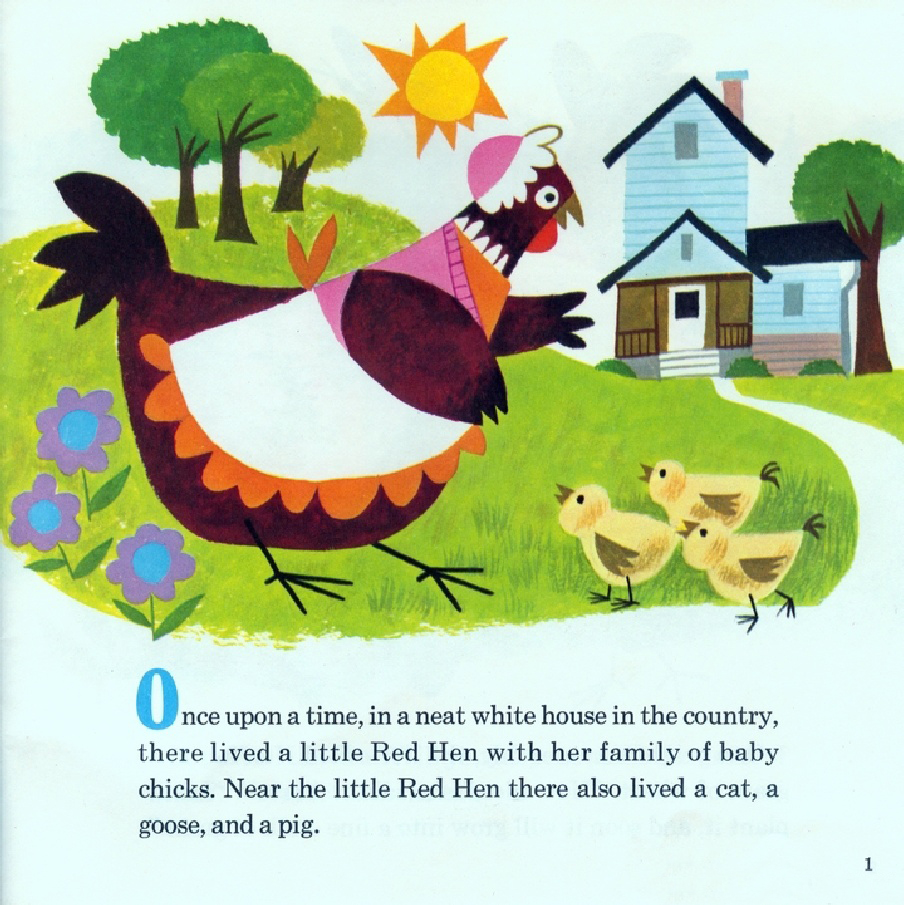 The Story of the Little Red Hen (03),绘本,绘本故事,绘本阅读,故事书,童书,图画书,课外阅读
